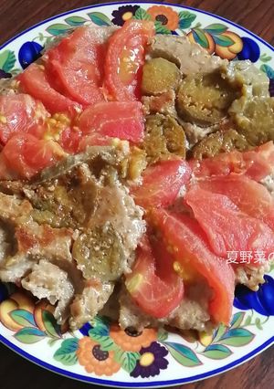 ひき肉と夏野菜の重ね蒸し-レシピのメイン写真