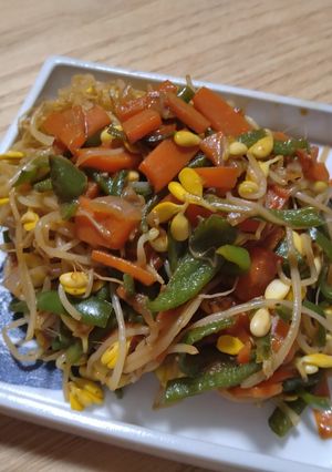 ！めちゃ簡単めちゃヘルシー！野菜炒め-レシピのメイン写真