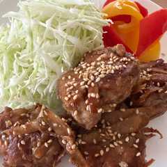 รูปของ 豚こまとゴボウの味噌ダレつくね