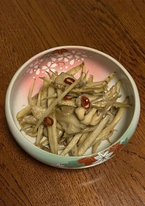 ごぼうと舞茸のきんぴら-レシピのメイン写真