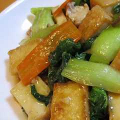 รูปของ チンゲン菜のオイスターソース炒め【柏市学校給食】