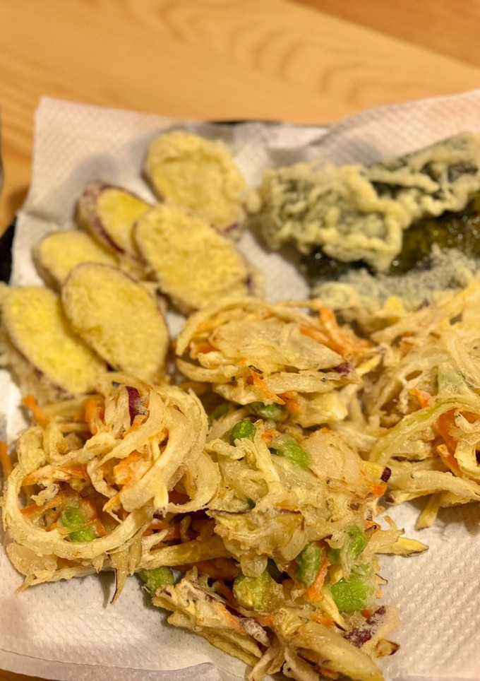 野菜としらすのかき揚げ。-レシピのメイン写真