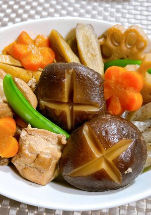 正月3日乗り切る!2人分の煮物-レシピのメイン写真