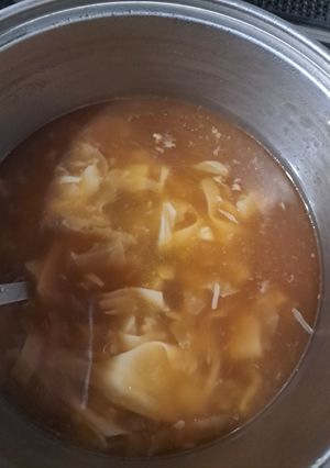 🥟の皮で作る中華スープ-レシピのメイン写真