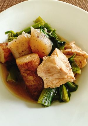 冷凍葉物で作る夏の煮物😻🌞-レシピのメイン写真