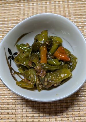 ピーマンの炒め煮-レシピのメイン写真