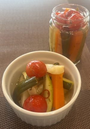 お好み野菜のお茶ピクルス（野菜）-レシピのメイン写真