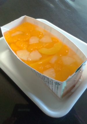 材料４つ！フルーツ缶で作る簡単テリーヌ❤-レシピのメイン写真