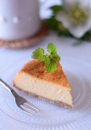ベイクドチーズケーキ-レシピのメイン写真