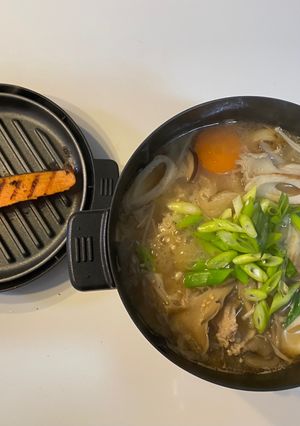 鮭と豚汁-レシピのメイン写真