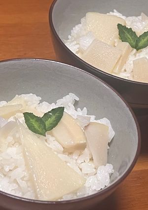 簡単♡鮨飯の筍ご飯♡お弁当にも♡冷凍も-レシピのメイン写真