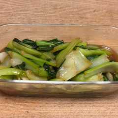 รูปของ チンゲン菜のオイスター炒め