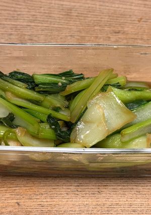 チンゲン菜のオイスター炒め-レシピのメイン写真