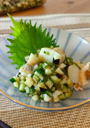 たっぷり夏野菜とホタテの『だし』-レシピのメイン写真