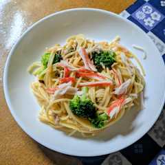 彩り豊かなツナ塩こんぶパスタ-レシピのメイン写真