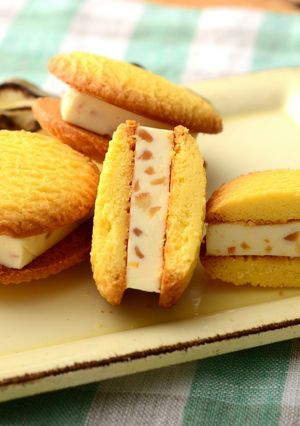 チーズデザートのビスケットサンド-レシピのメイン写真