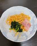 超簡単！マヨネーズとキムチの冷製パスタ