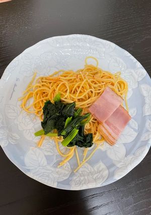 超簡単！マヨネーズとキムチの冷製パスタ-レシピのメイン写真