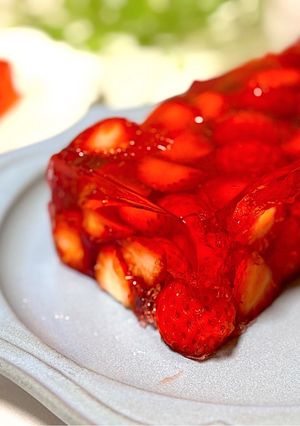 いちごゼリー🍓-レシピのメイン写真