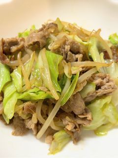 豚肉とキャベツのオイスターソース炒め-レシピのメイン写真