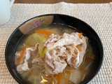 しゃぶしゃぶ肉のお雑煮