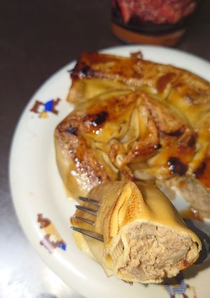 豆腐皮丸めてハンバーグ-レシピのメイン写真