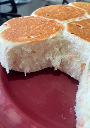 フライパン de ベーコンちぎりパン-レシピのメイン写真