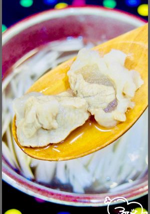 千本筋の端材でセンボンスジの塩味のスープ-レシピのメイン写真