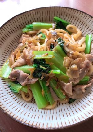 ザーサイ入り♪中華風焼きうどん-レシピのメイン写真