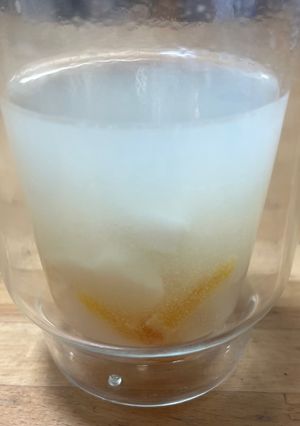 日本酒ホエー　ドライオレンジとゼリー添え-レシピのメイン写真