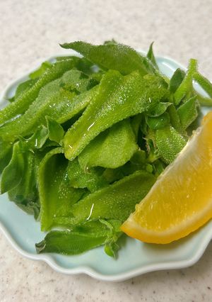 アイスプラントの簡単過ぎる美味しい食べ方-レシピのメイン写真