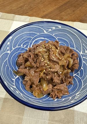 牛肉と玉ねぎの甘辛仕立て-レシピのメイン写真
