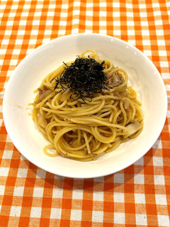 まいたけの和風スパゲティ-レシピのメイン写真