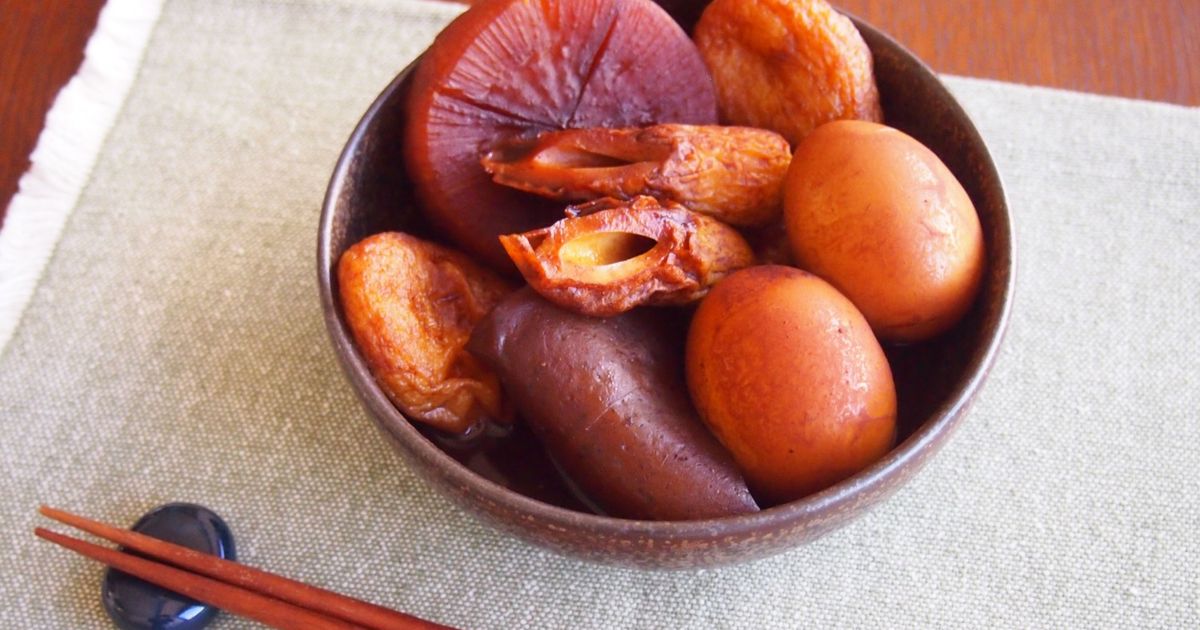 本場赤だしみそ】みそおでん by 盛田レシピ 【クックパッド】 簡単