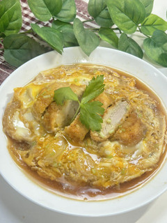 麺つゆで簡単カツとじ😋ヒレカツ丼🍲-レシピのメイン写真