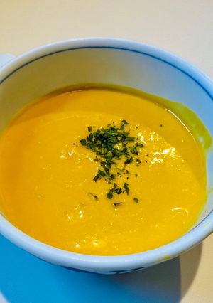 かぼちゃと牛乳のスープ-レシピのメイン写真