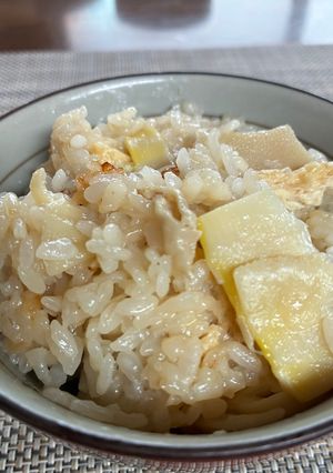 竹の子ご飯(米の合数表示ver.)-レシピのメイン写真