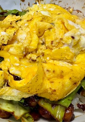ウインナーとキャベツの回鍋肉丼-レシピのメイン写真