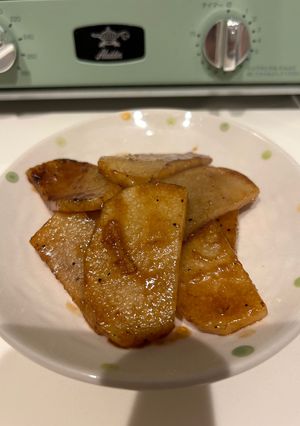 おつまみもOK！焼肉たれ長芋ステーキ-レシピのメイン写真