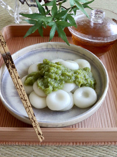 白玉ずんだもち♪和菓子づくり-レシピのメイン写真
