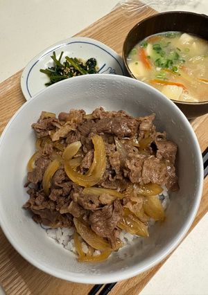 10分で出来る! 牛丼♪-レシピのメイン写真