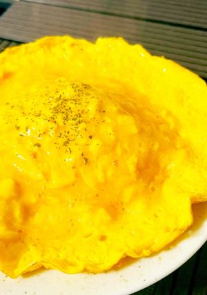 簡単おしゃれ★オムライスの卵焼き-レシピのメイン写真