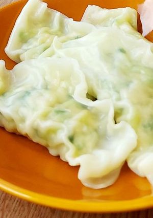 きゅうりと鶏ひき肉の水餃子-レシピのメイン写真