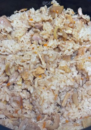 しっかり濃い味　たけのこの炊き込みご飯-レシピのメイン写真