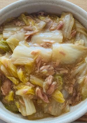 白菜とツナのとろっとろ煮-レシピのメイン写真