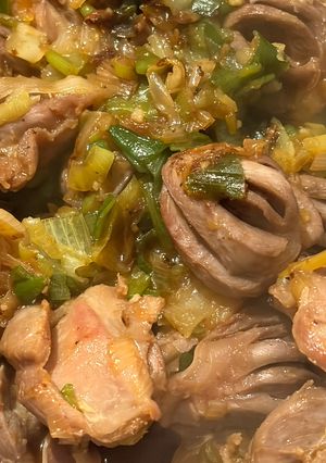 砂ずりのにんにく醤油炒め-レシピのメイン写真