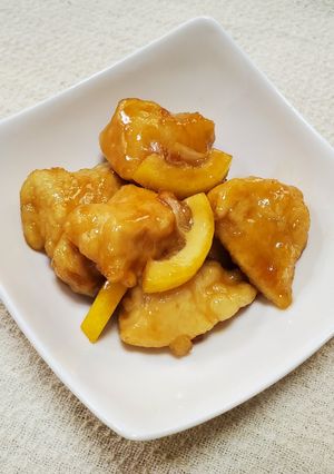 鶏肉のはちみつレモン煮-レシピのメイン写真