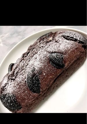 超簡単♥️バター無し！オレオパウンドケーキ-レシピのメイン写真