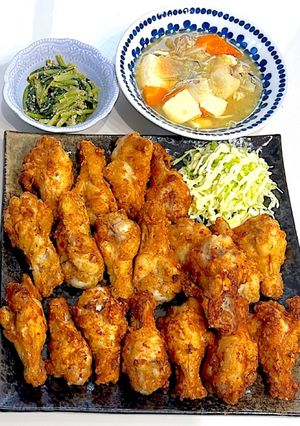 米粉deザクザク手羽元のからあげ-レシピのメイン写真