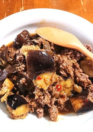 レンジで美味しい麻婆茄子-レシピのメイン写真